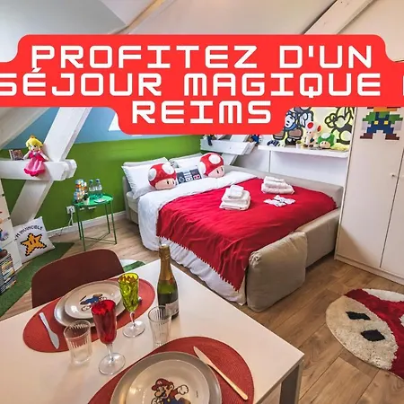 Apartman Explorereims - Magique Proche Gare Et Centre *